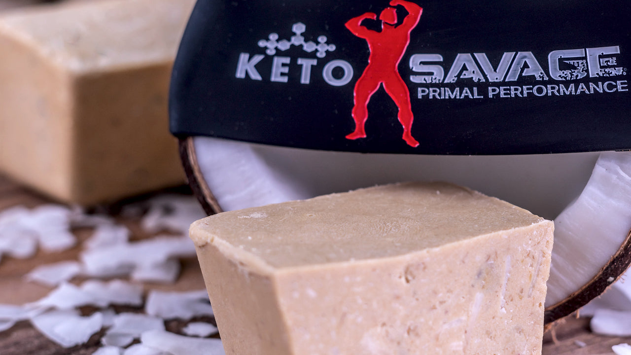 Coconut Cream Keto Brick